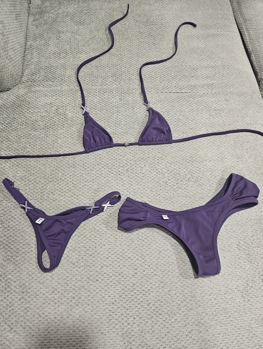 Luxury Teeny B Bikini With Two Pairs Of Bottoms, XS